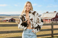 Jacket cow print