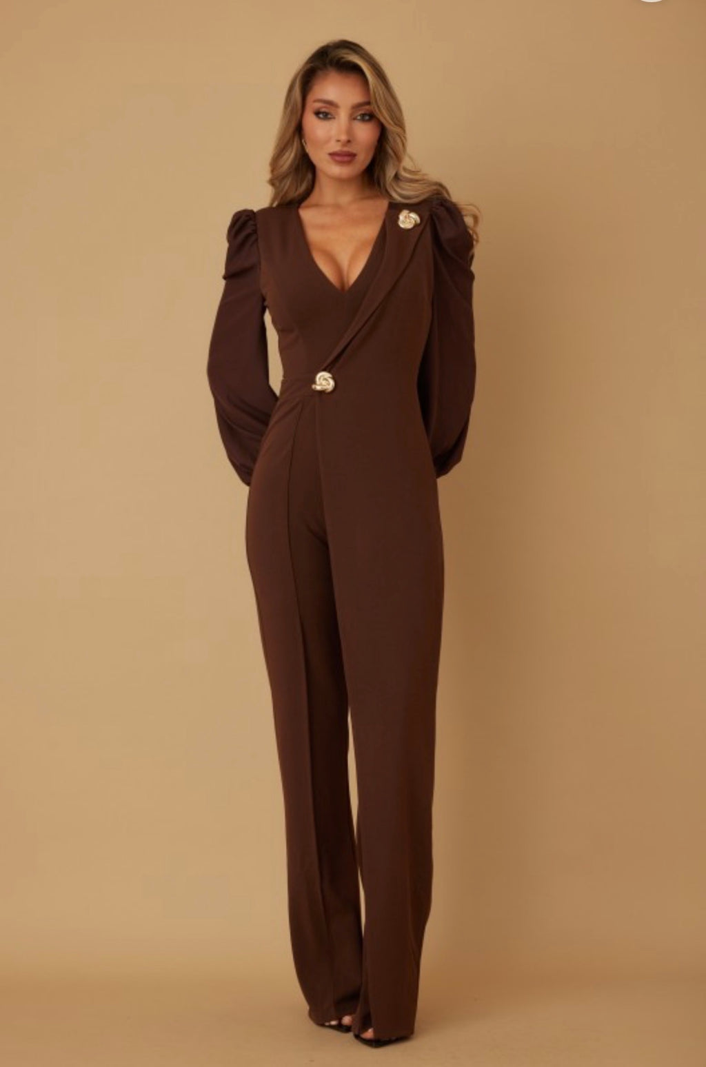 Chocolate jumpsuit