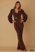 Chocolate jumpsuit