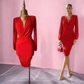 Red dress