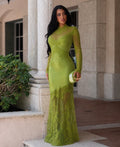 Green dress