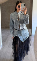 Falda demin