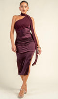 Plum dress