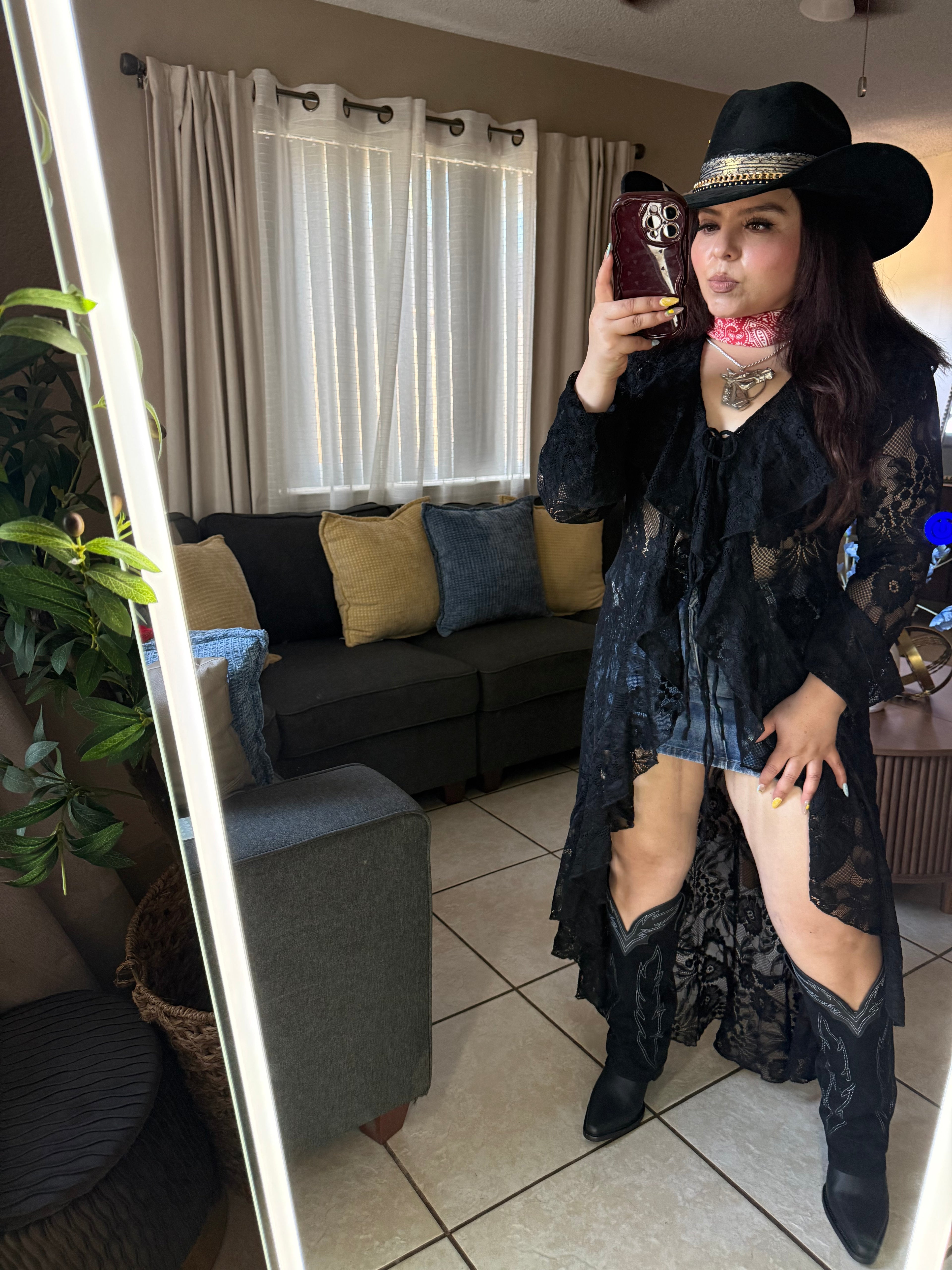 Kimono lace