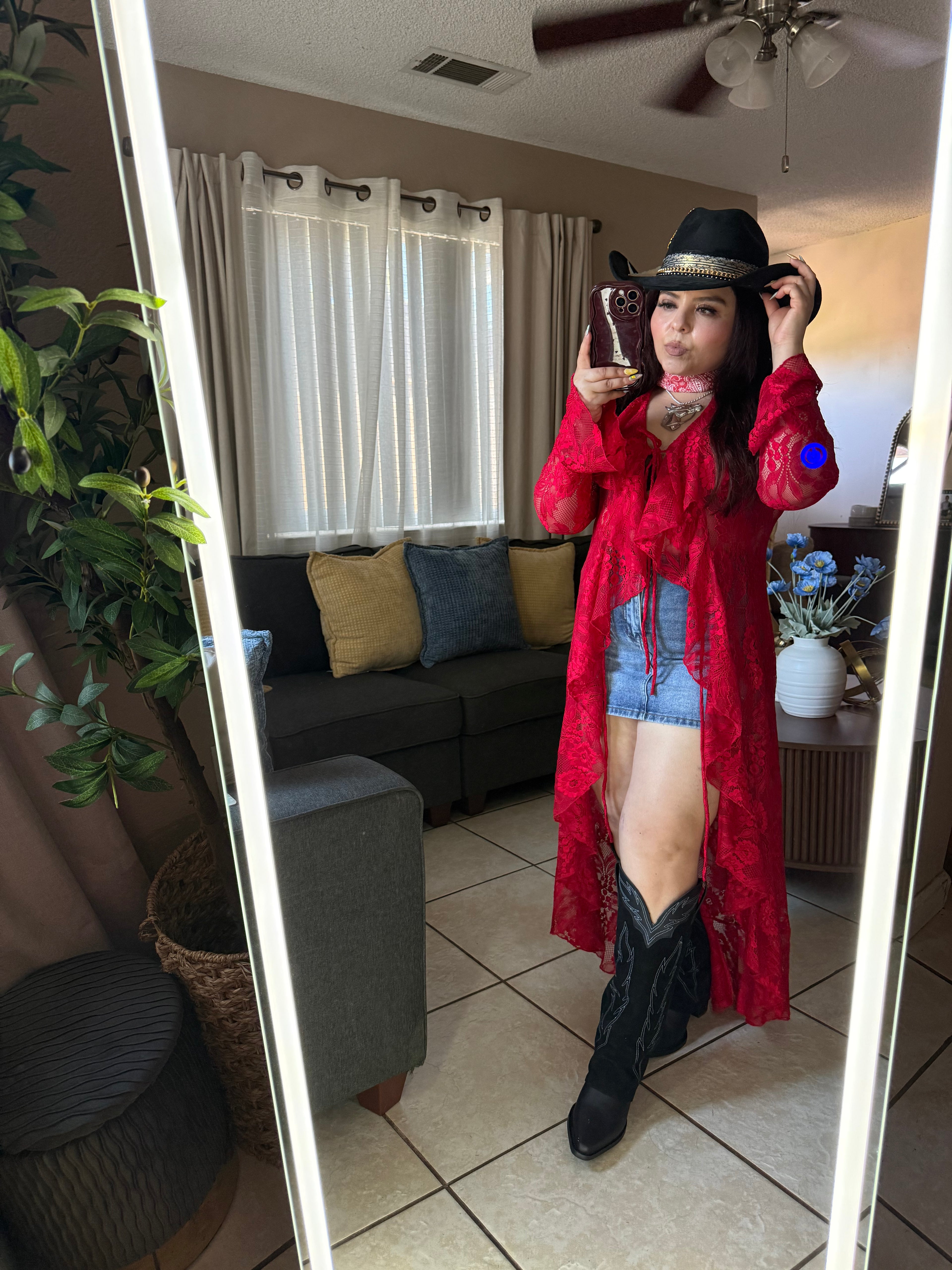 Kimono lace