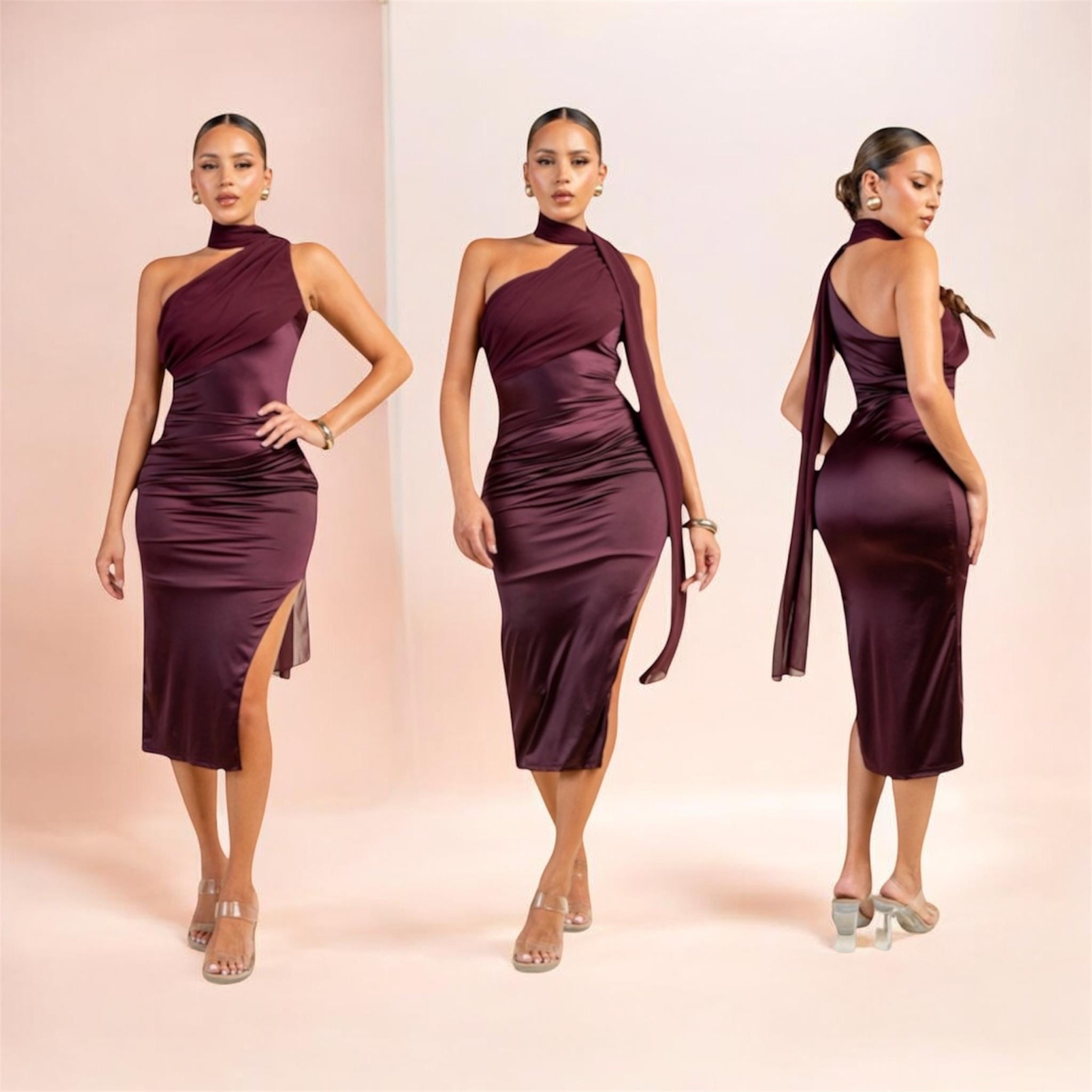 Plum dress