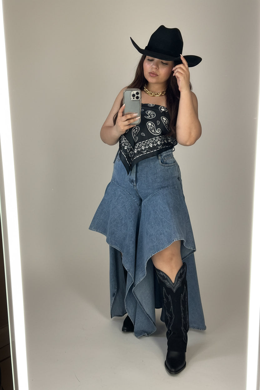 Maxy demin pantalón