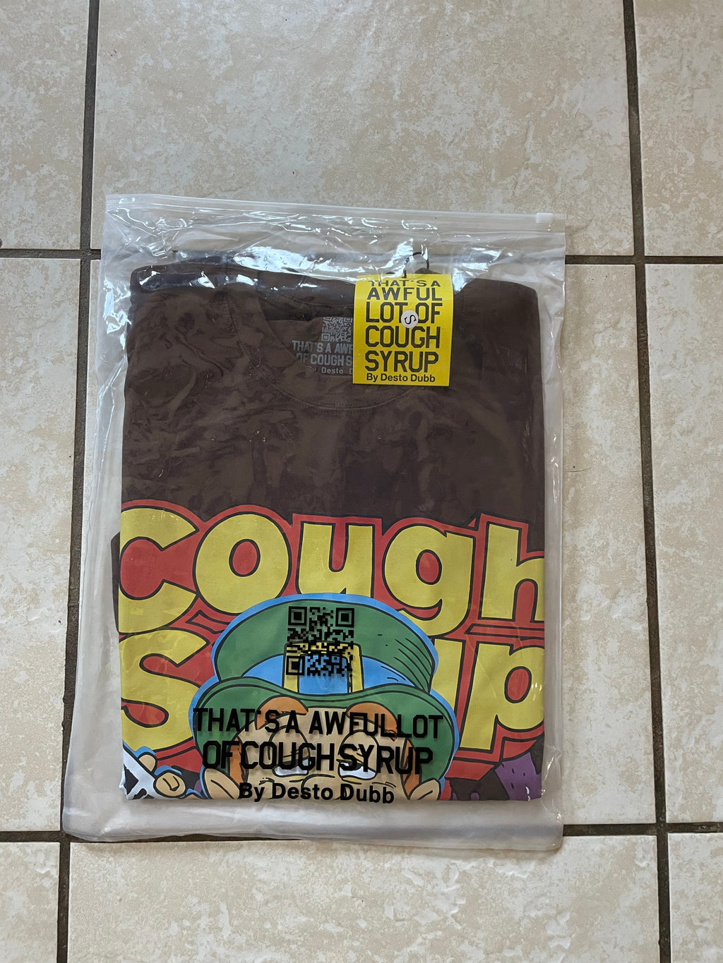 That’s a awful lot of cough syrup shirt