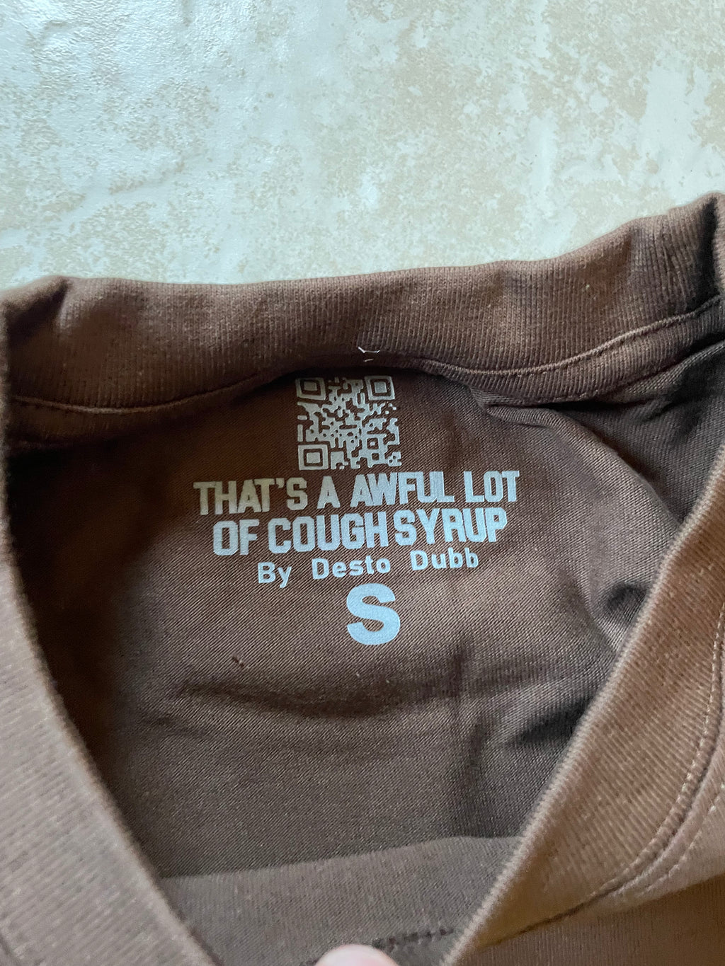 That’s a awful lot of cough syrup shirt