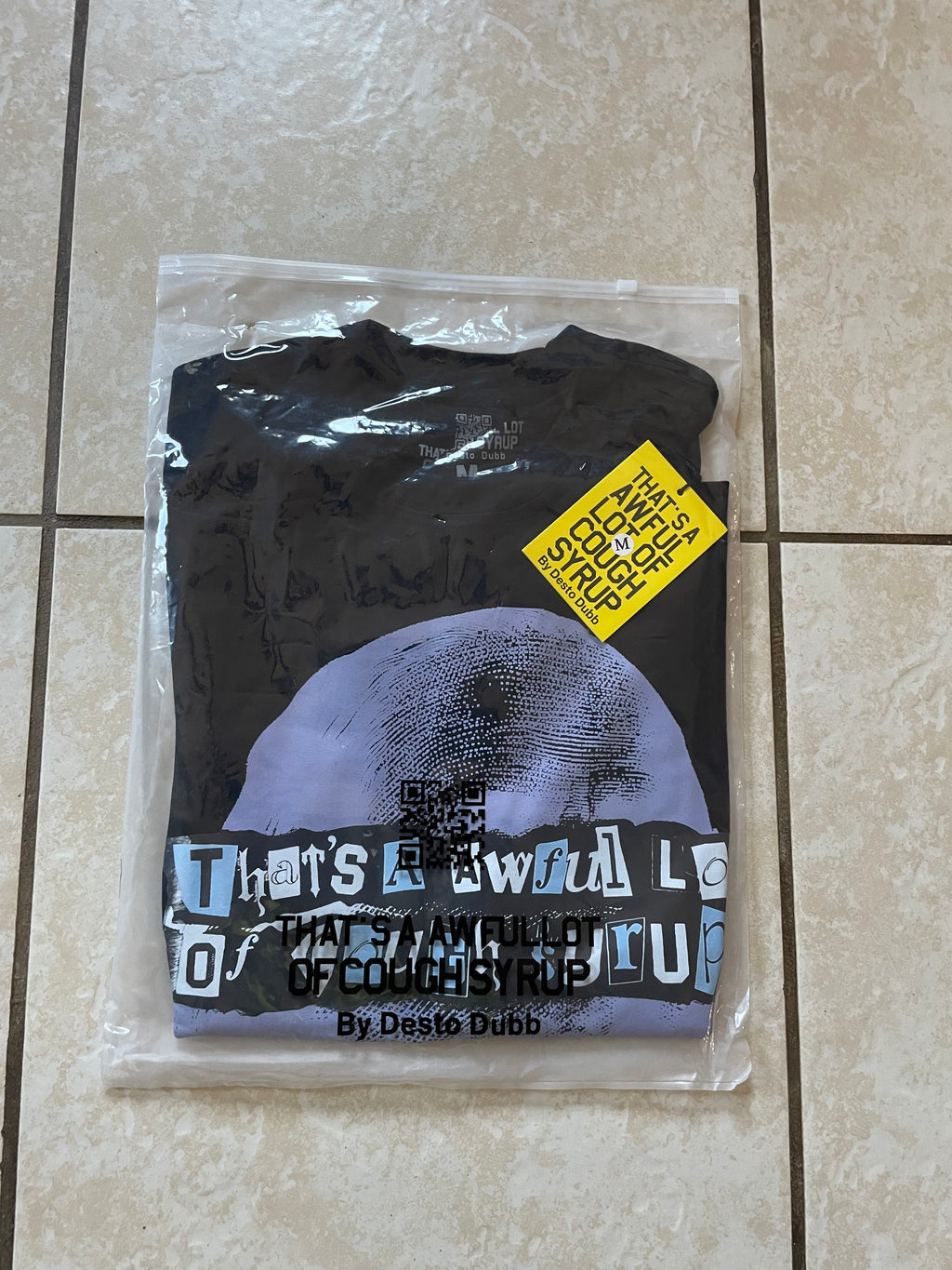 That’s a awful lot of cough syrup shirt